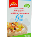 AVENA INSTANTÁNEA INTEGRAL 0% AZUCAR MANZANA CAJA 280G