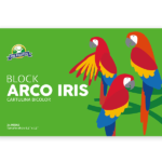 BLOCK CARTULINA ARCO IRIS