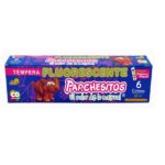 Tempera Fluorescente 6 Colores