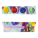 Plastimasa 4 colores de 65g por color
