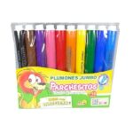 Plumones Jumbo Estuche de 10 Colores